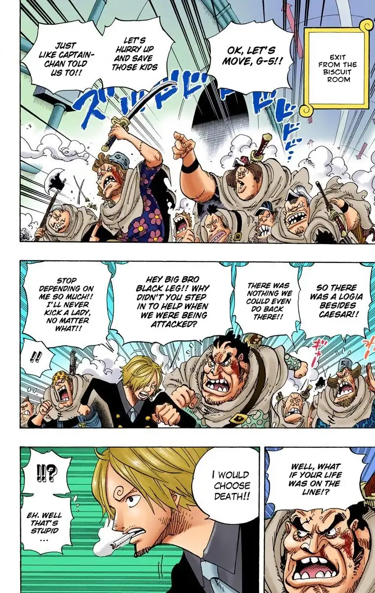 One Piece - Digital Colored Comics Chapter 687 3